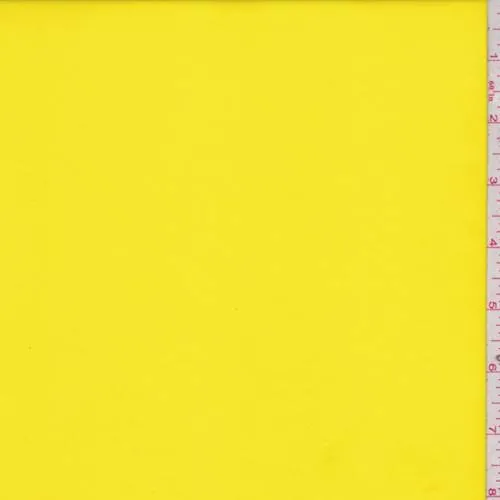 2 YD PC-Bright Yellow Swimwear Fabric