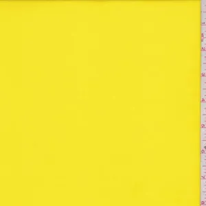 2 YD PC-Bright Yellow Swimwear Fabric