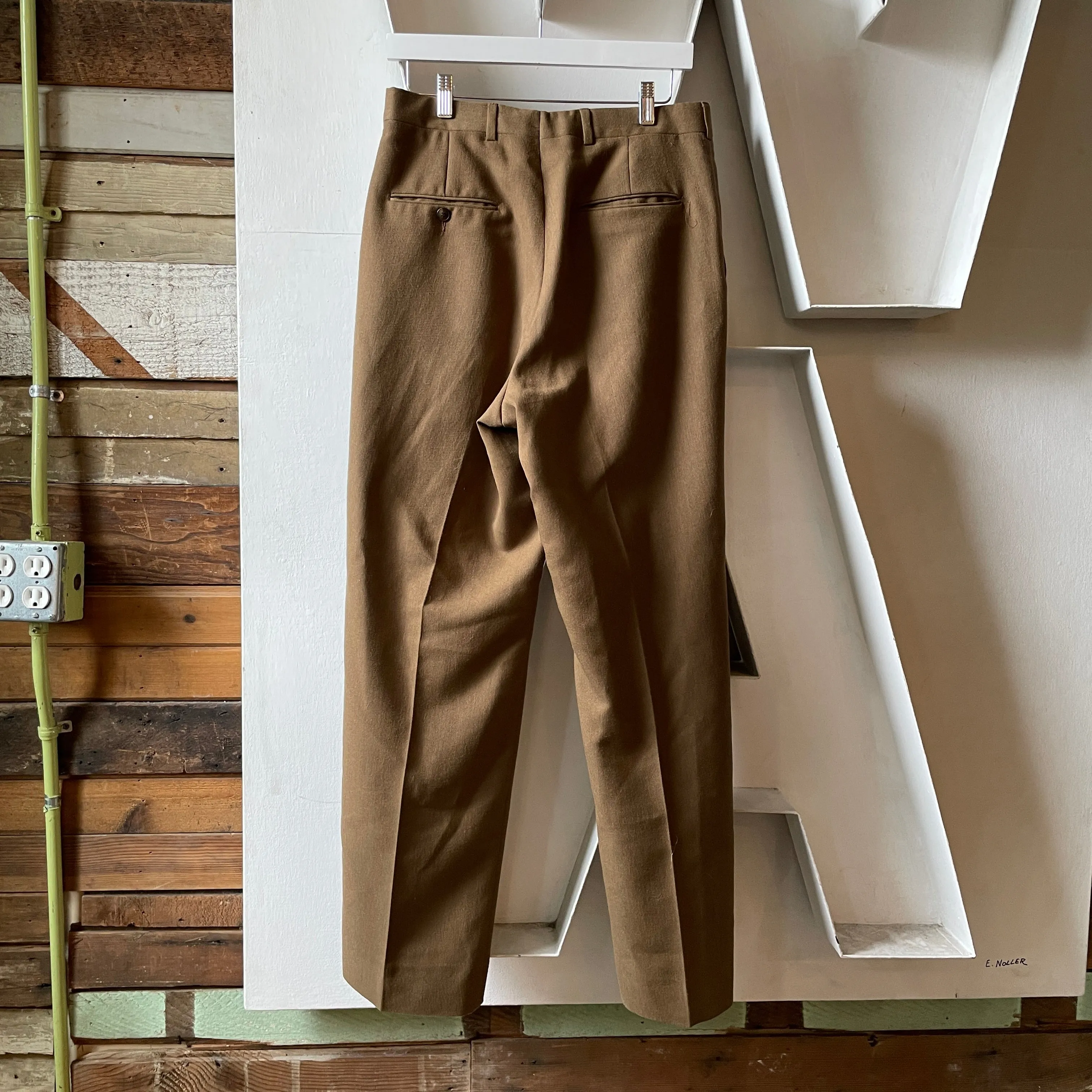 70’s Pleated Tailored Trousers - 30” x 31”
