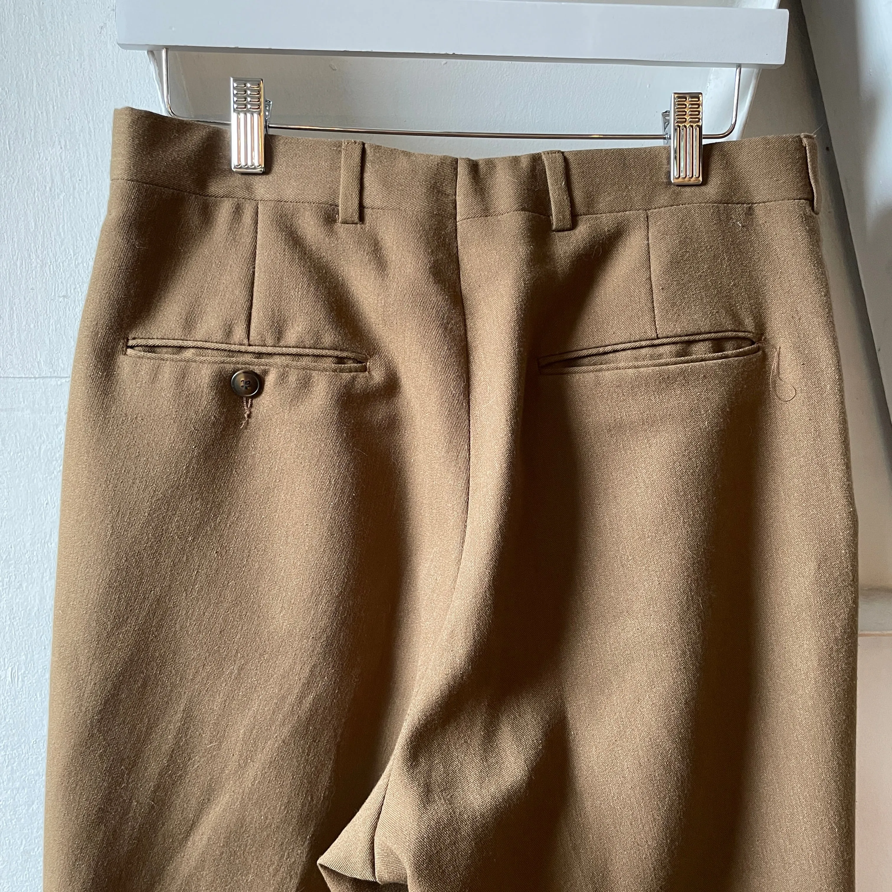70’s Pleated Tailored Trousers - 30” x 31”