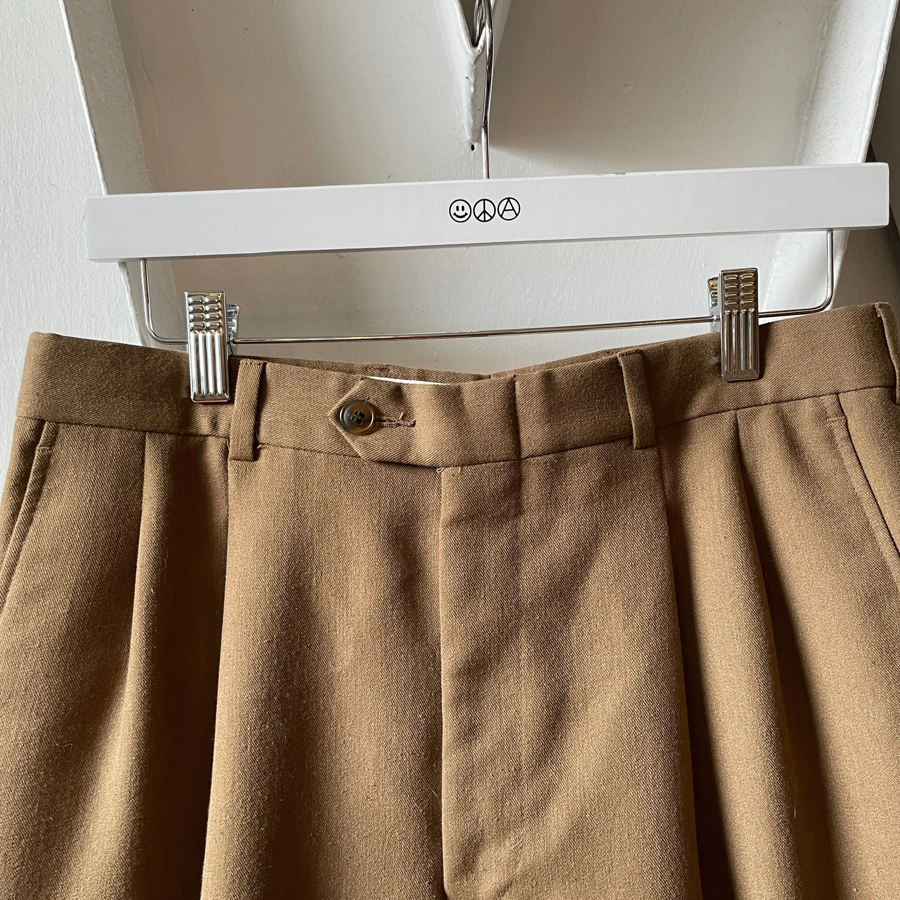 70’s Pleated Tailored Trousers - 30” x 31”