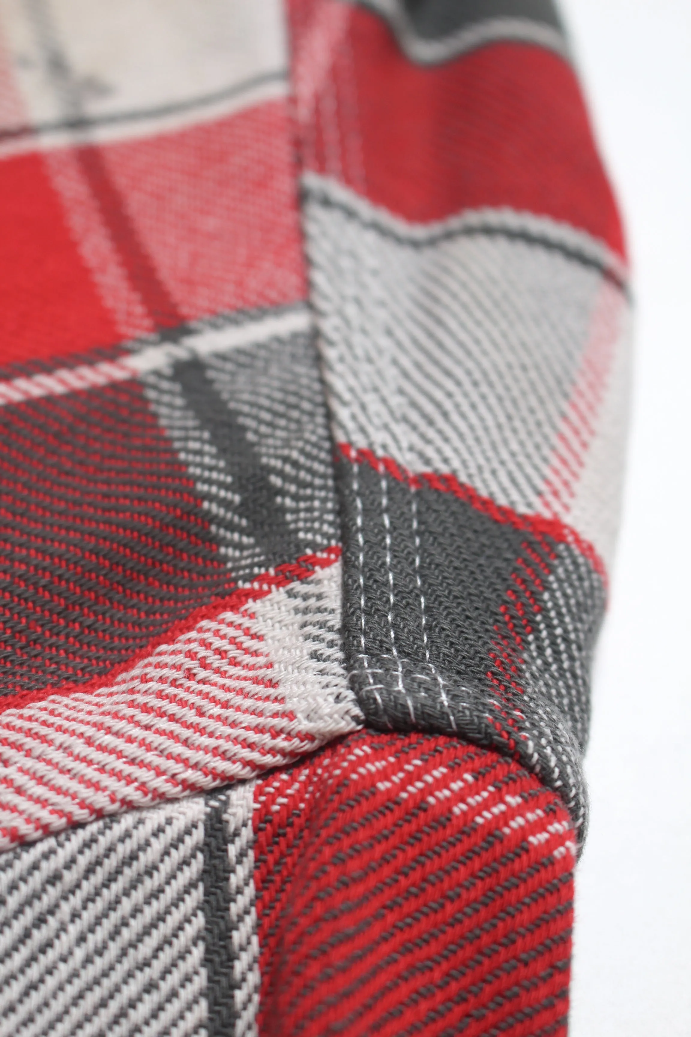 【C30 5th ANNIVERSARY ITEM】5th ANNIV. REPAIR AGEING FLANNEL SHIRTS DUSTY