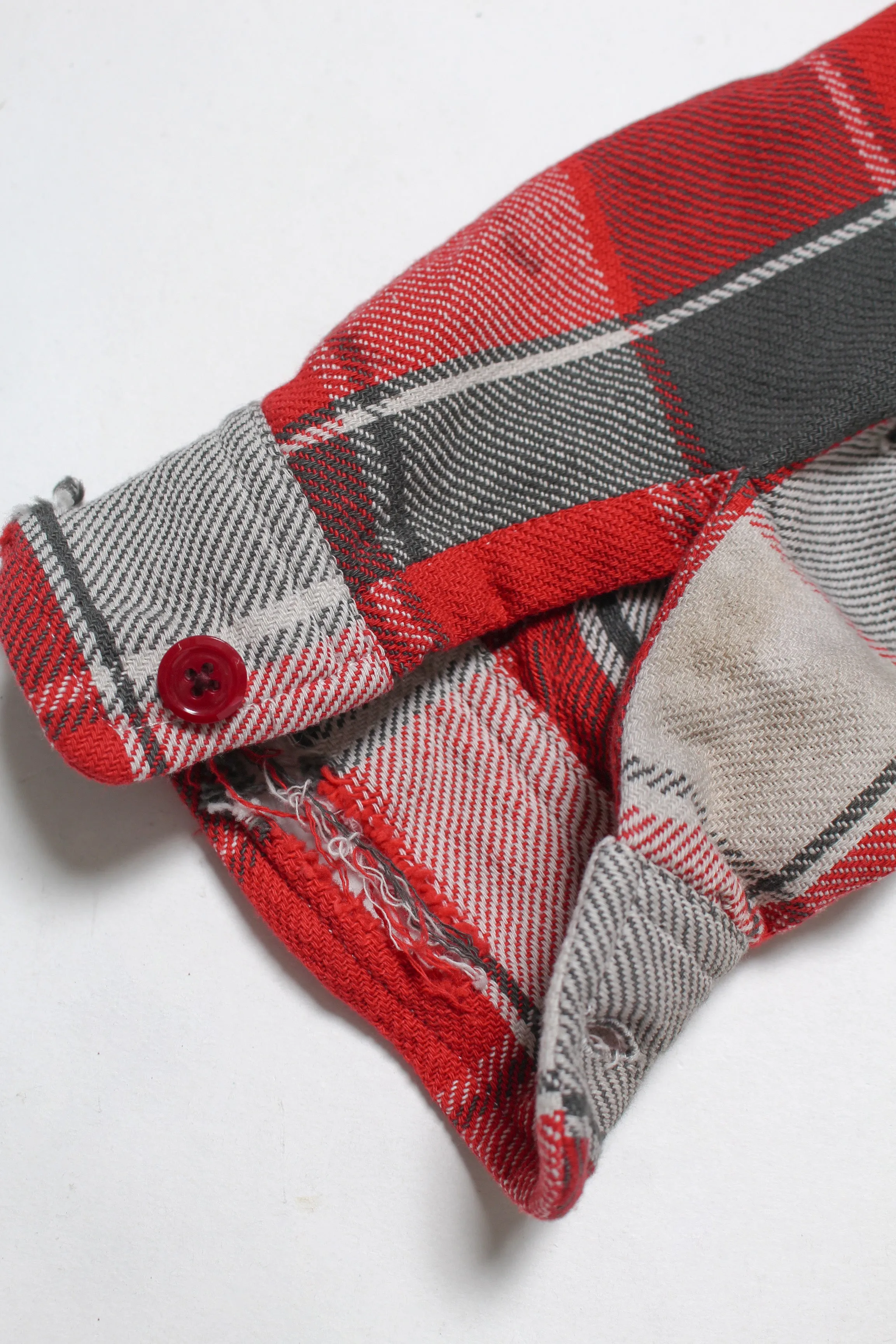 【C30 5th ANNIVERSARY ITEM】5th ANNIV. REPAIR AGEING FLANNEL SHIRTS DUSTY