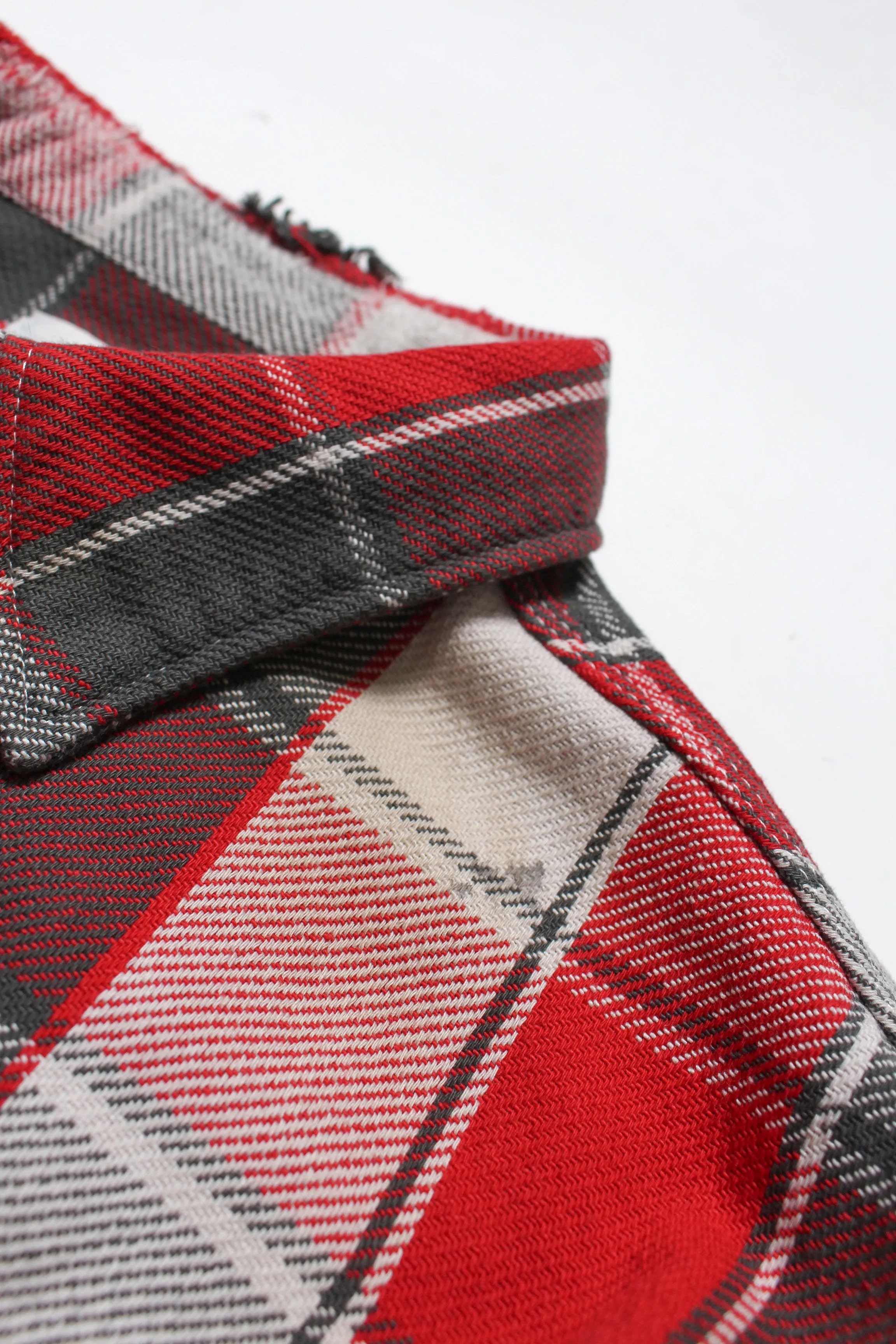 【C30 5th ANNIVERSARY ITEM】5th ANNIV. REPAIR AGEING FLANNEL SHIRTS DUSTY