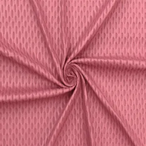 Doll Pink Famous Maker Stretch Mesh Yoga Activewear Fabric