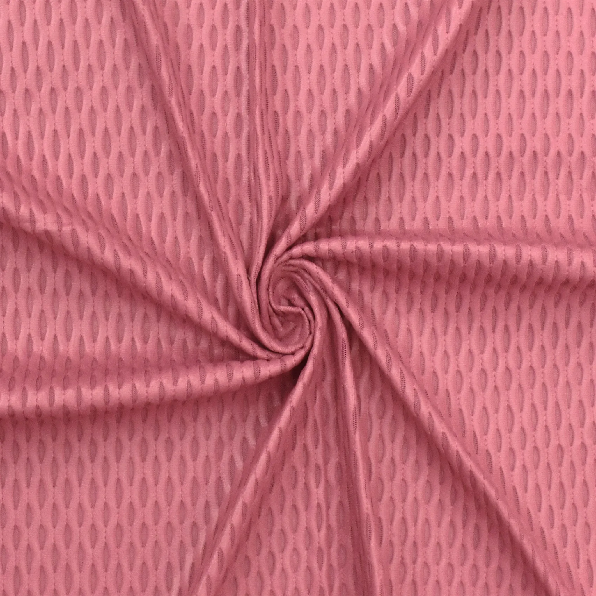 Doll Pink Famous Maker Stretch Mesh Yoga Activewear Fabric