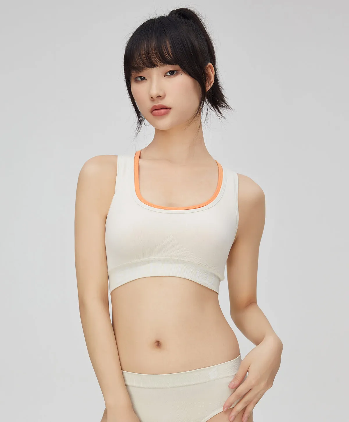 Energized Rejunvenate Seamless Bi-Colour Sports Bra 201-1106S