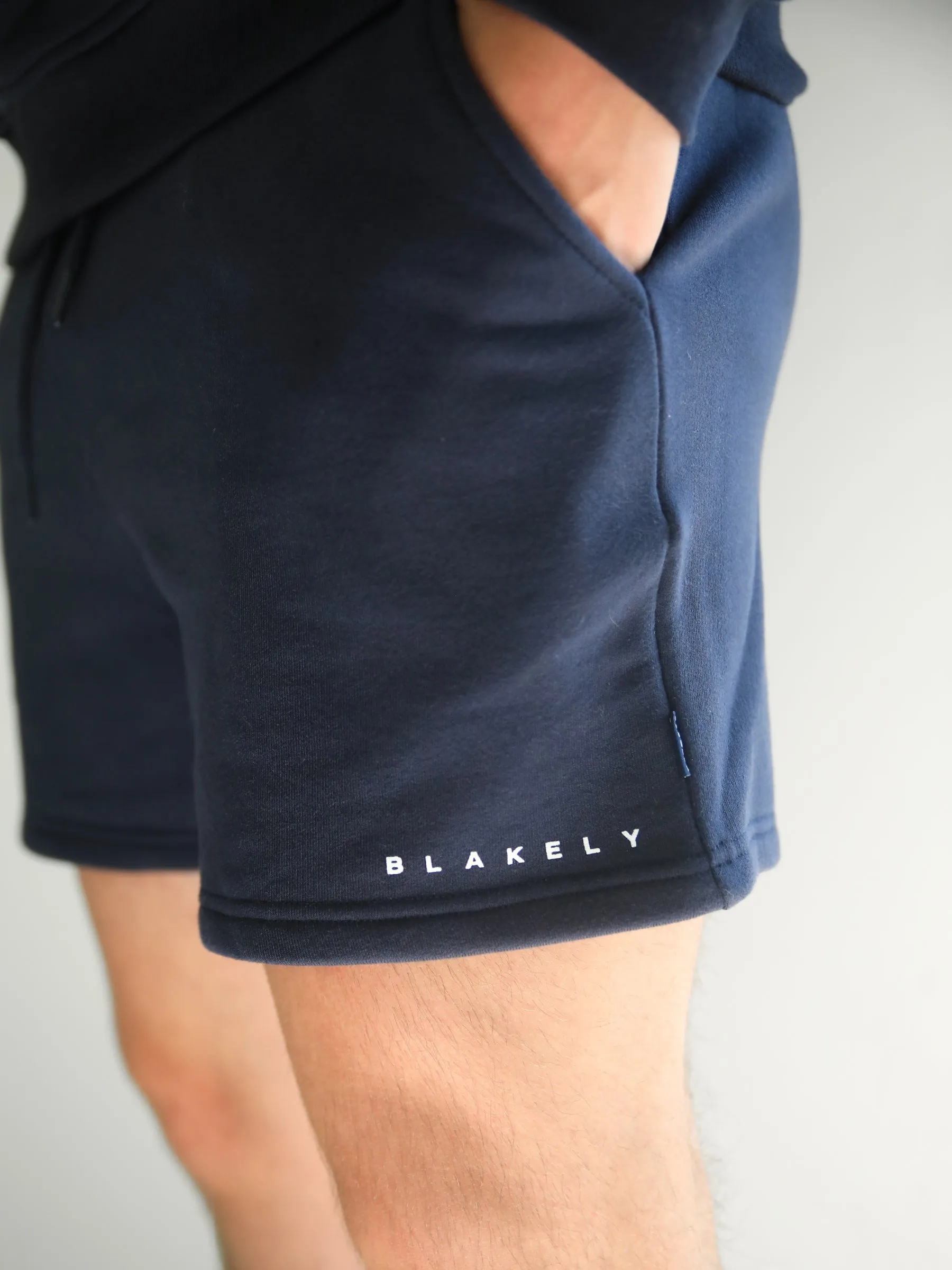Evolved Jogger Shorts - Navy