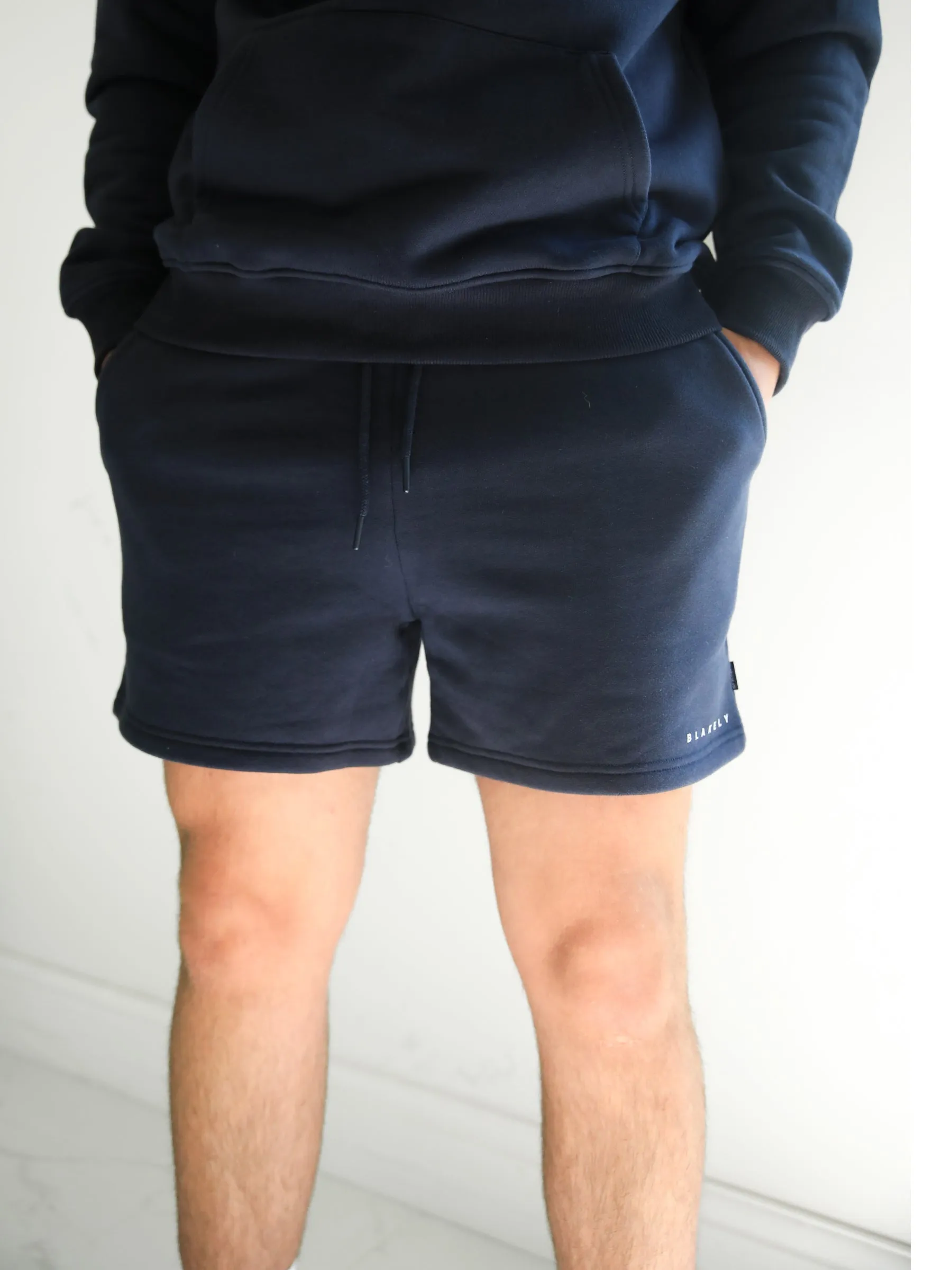 Evolved Jogger Shorts - Navy