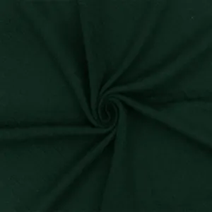 Fantasy Green Abstract Tile Jacquard Stretch Rayon Double Knit Fabric