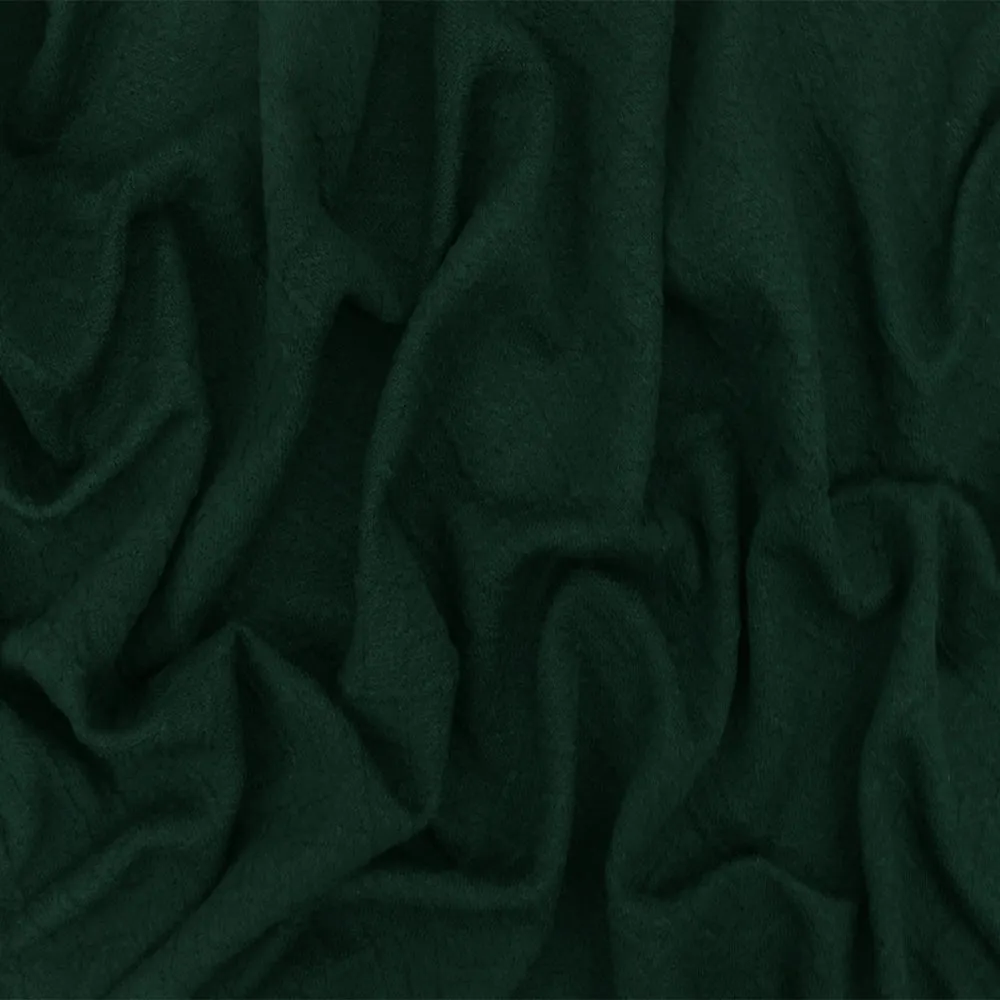 Fantasy Green Abstract Tile Jacquard Stretch Rayon Double Knit Fabric
