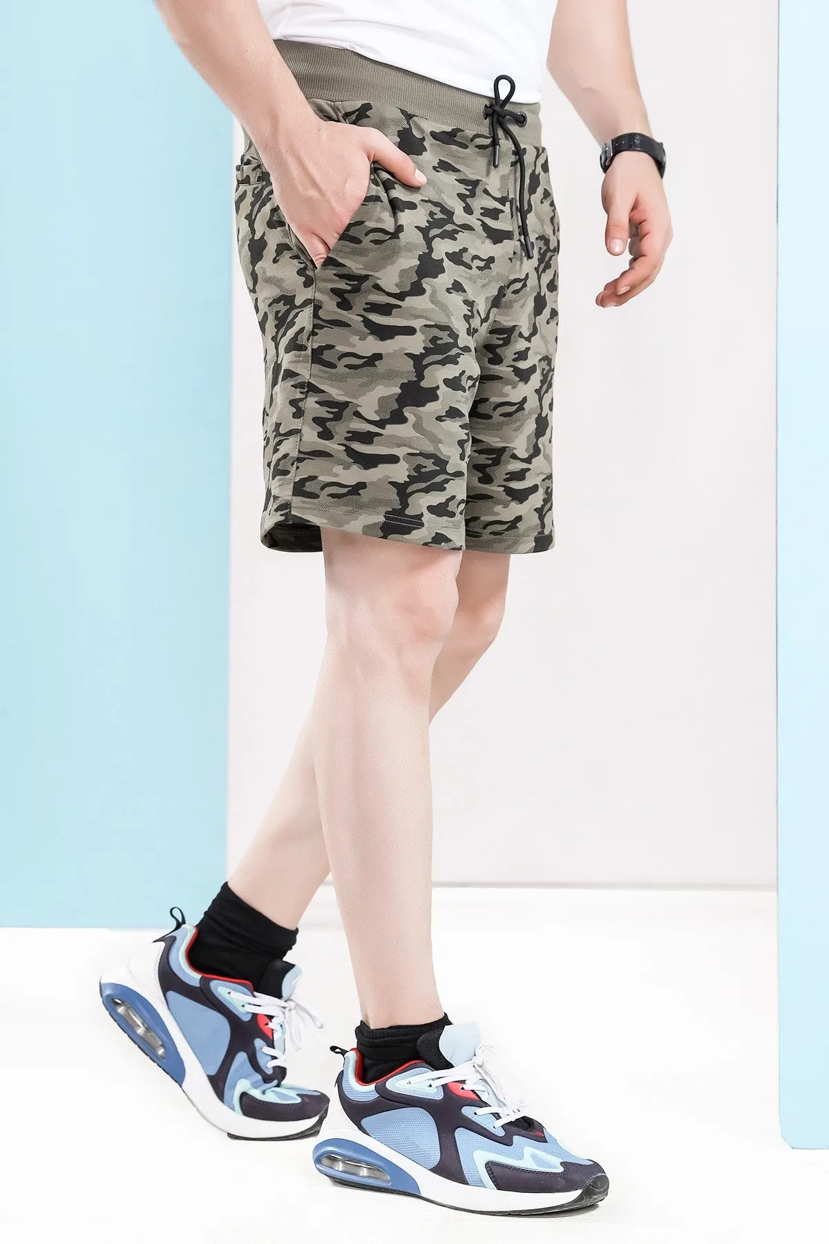 Green Camo Shorts - S21 - MSH005R