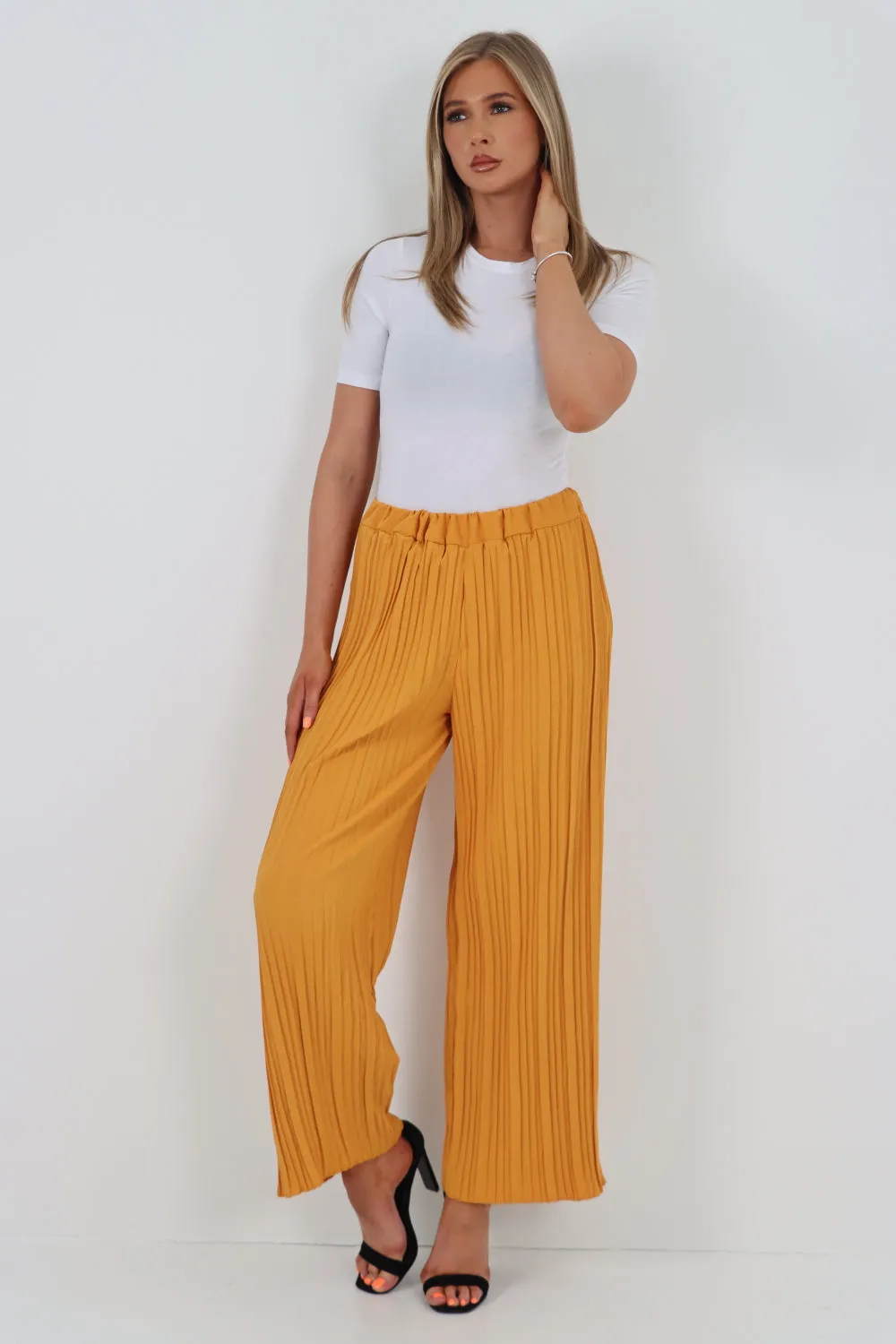 Italian Ladies Pleated Trousers