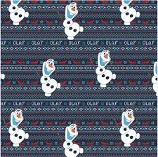 Olaf's Alpine Adventure - Flannel - 1/2 Metre