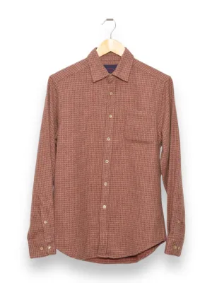 Portuguese Flannel  Abstract Houndstooth clay