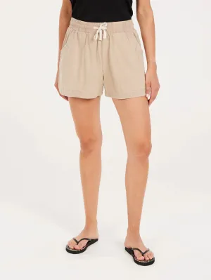 PRTPIEN Shorts Bamboo Beige (Brown)