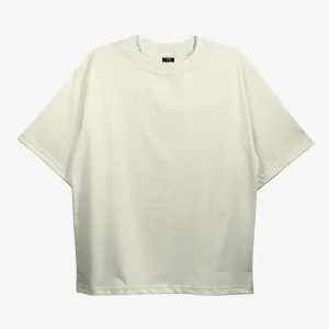 PureCrew Oversized Cream Tshirt