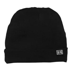 VITAL INFANT BABY RIB BEANIE IN BLACK